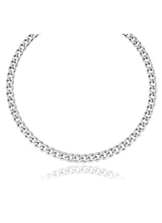 Lykka Basics silver pansarkedja 8,5 mm