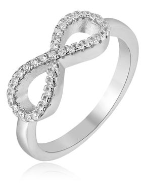 Lykka Symbols infinity silverring