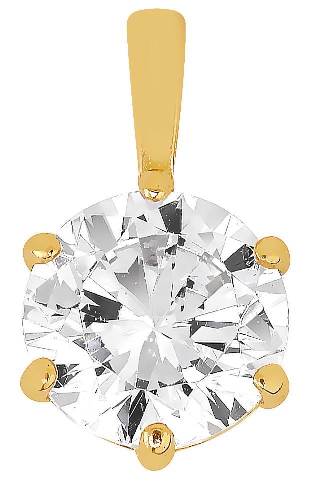 Lykka Casuals enstenshänge i  guld 6-klo 6 mm