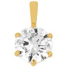 Lykka Casuals enstenshänge i  guld 6-klo 6 mm