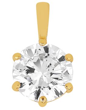 Lykka Casuals enstenshänge i  guld 6-klo 6 mm