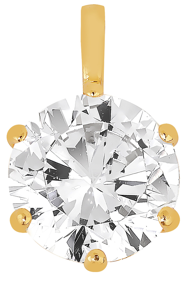 Lykka Casuals enstenshänge i  guld 6-klo 8 mm