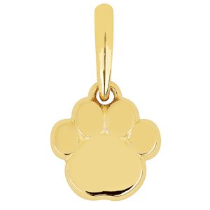 Lykka Symbols blakpolerat tass hängen i gulguld main product photo