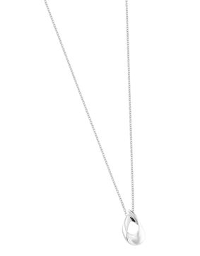 Lykken Casuals droppformat silverhalsband