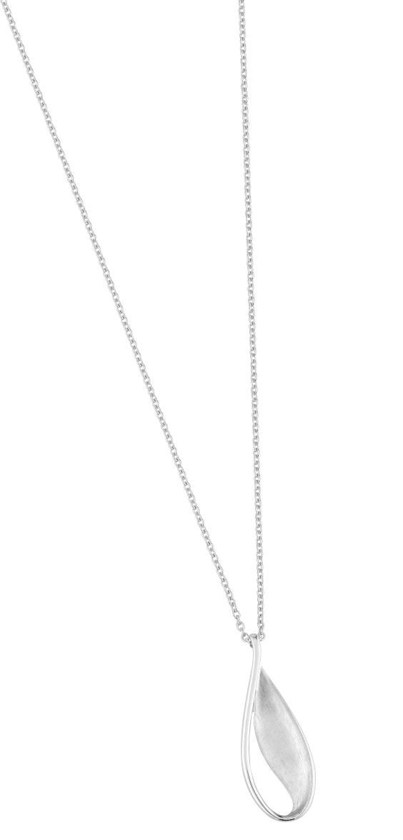 Silverhalsband dropp