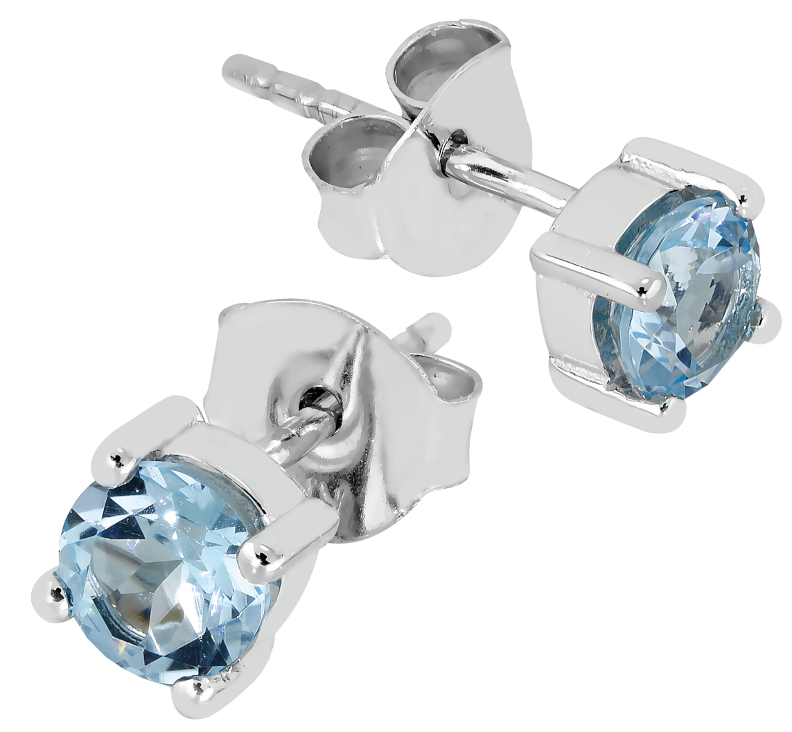 Lykka Casuals topas silverörhängen