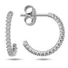 Lykka Casuals creolörhängen i silver 13,5 mm