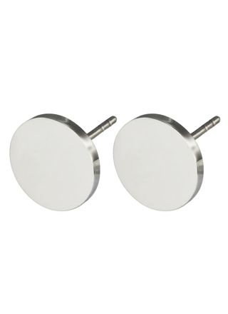 Lykka Strong silverfärgad stiftörhängen stål