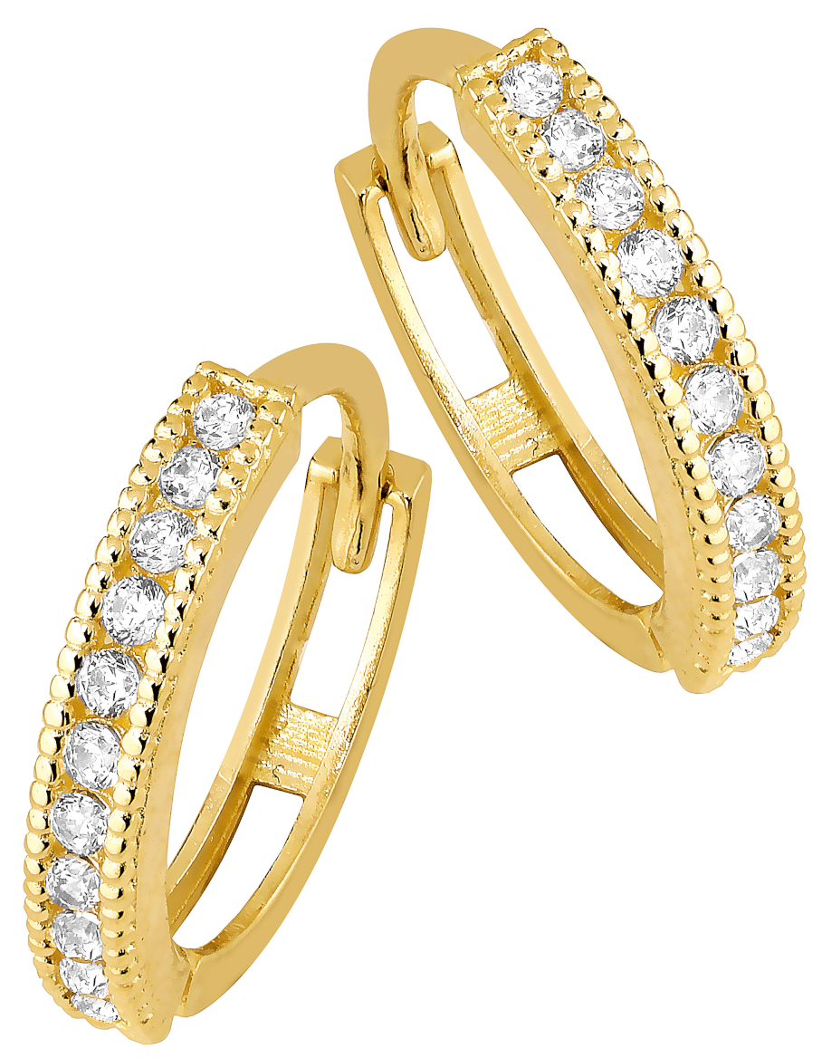 Lykka Casuals örhängen i guld