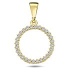 Lykka Casuals rund berlock i gul guld