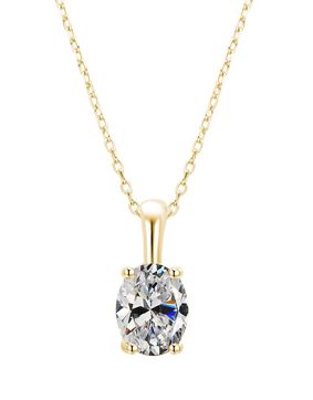 Lykken Symbols Födelsesten halsband april 42+3cm