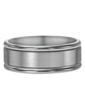 Lykka Strong slät ring titan 7 mm