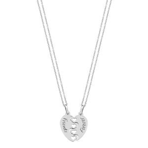 Friends delat hjärthalsband main product photo