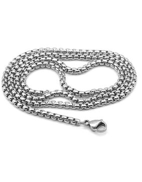 Lykken Viking stålhalsband 3 mm