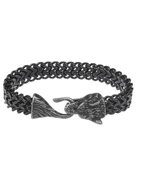 Lykka Viking Fenrir stålarmband 12 mm