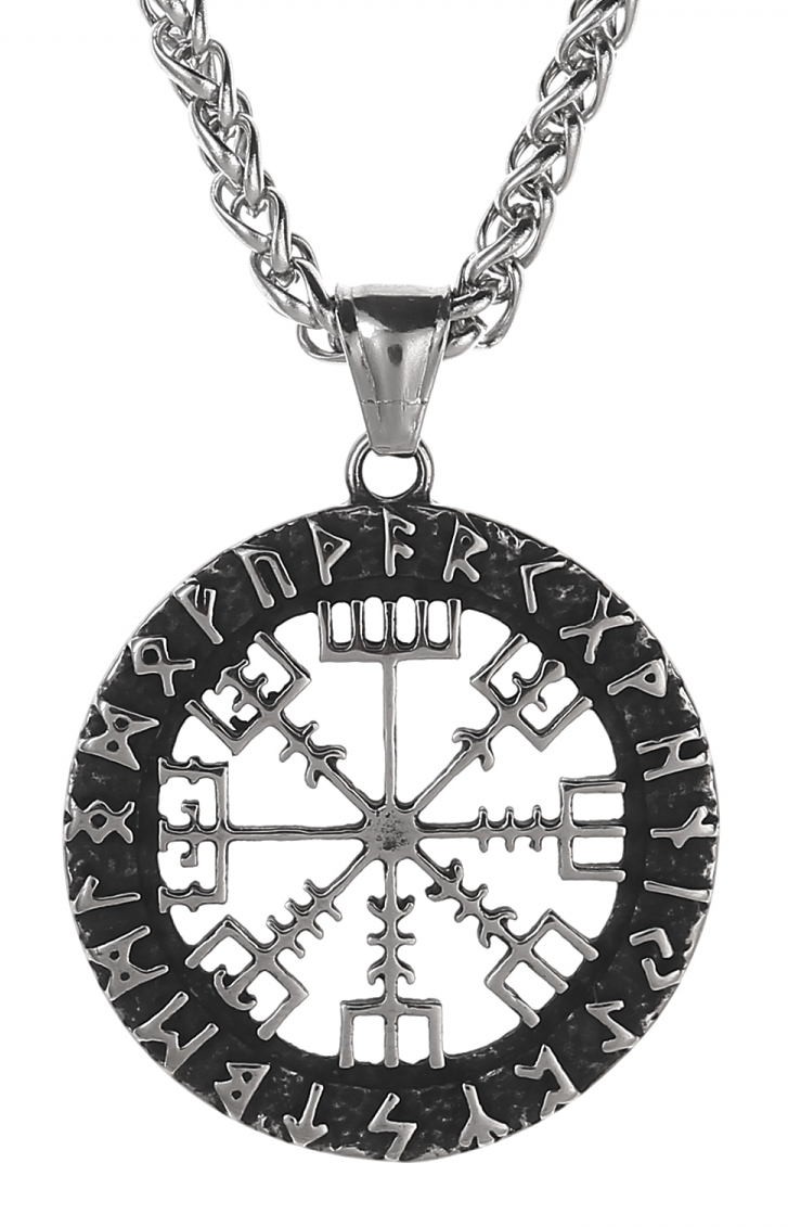 Lykka Viking halsband 60 cm 3.8 x 3.8 cm