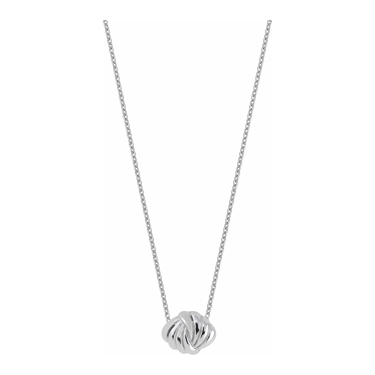 Lykken silverhalsband 42 + 3 cm