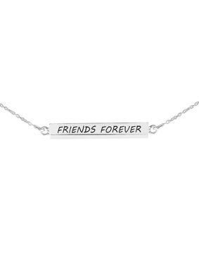 Lykken Symbols Friends forever platta halsband