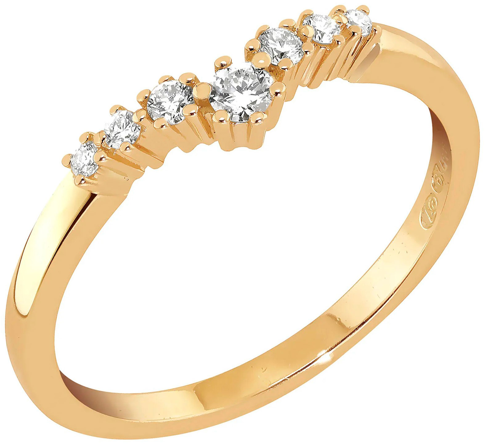 Sandberg Toivomuslähde diamantring M-15k