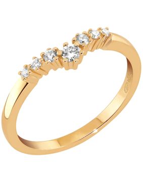 Sandberg Toivomuslähde diamantring M-15k