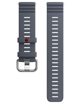 Polar grå Premium silikon armband 22 mm S-L