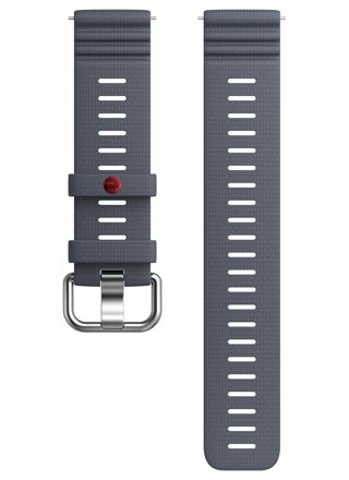 Polar grå Premium silikon armband 22 mm S-L