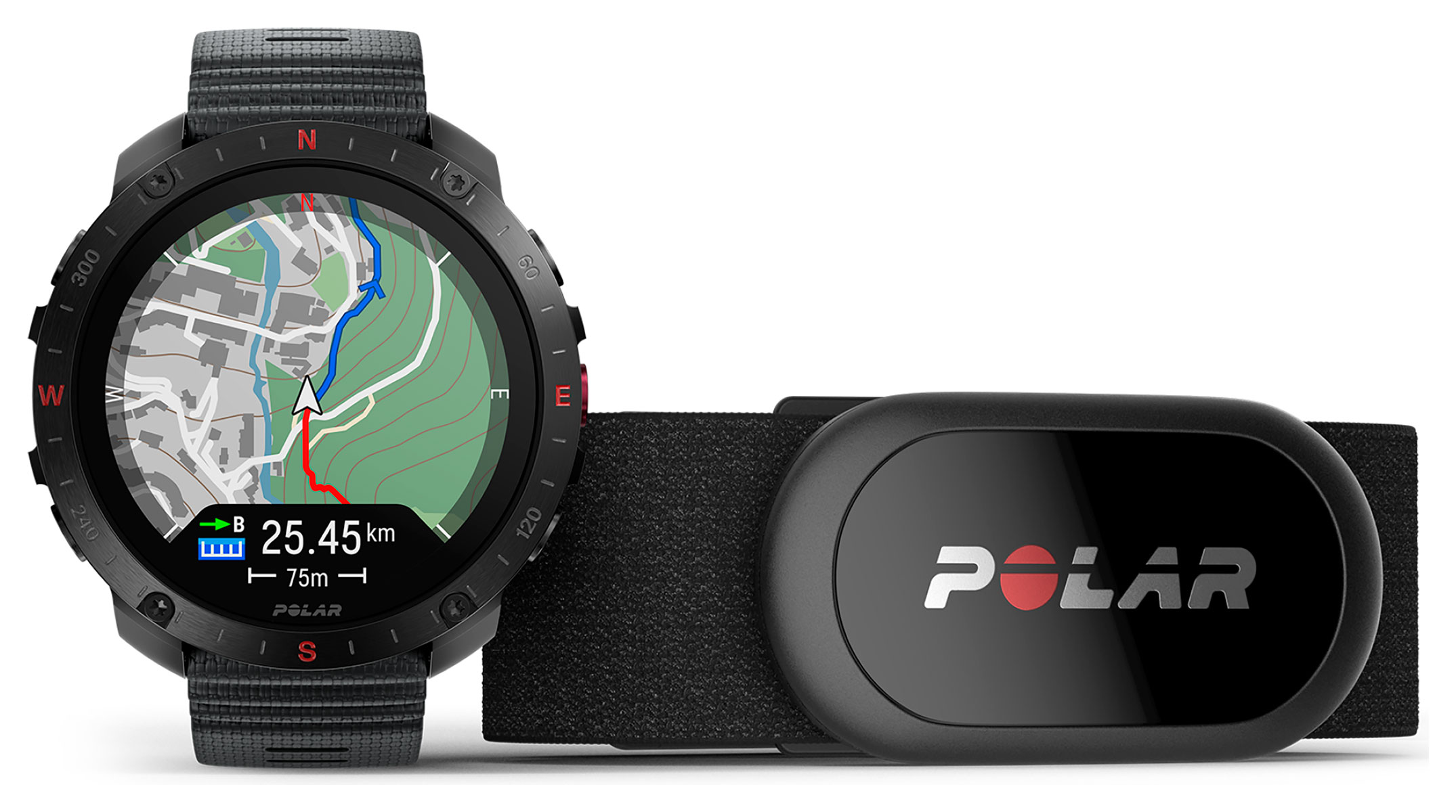 Polar Grit X2 Pro Black HR S-L
