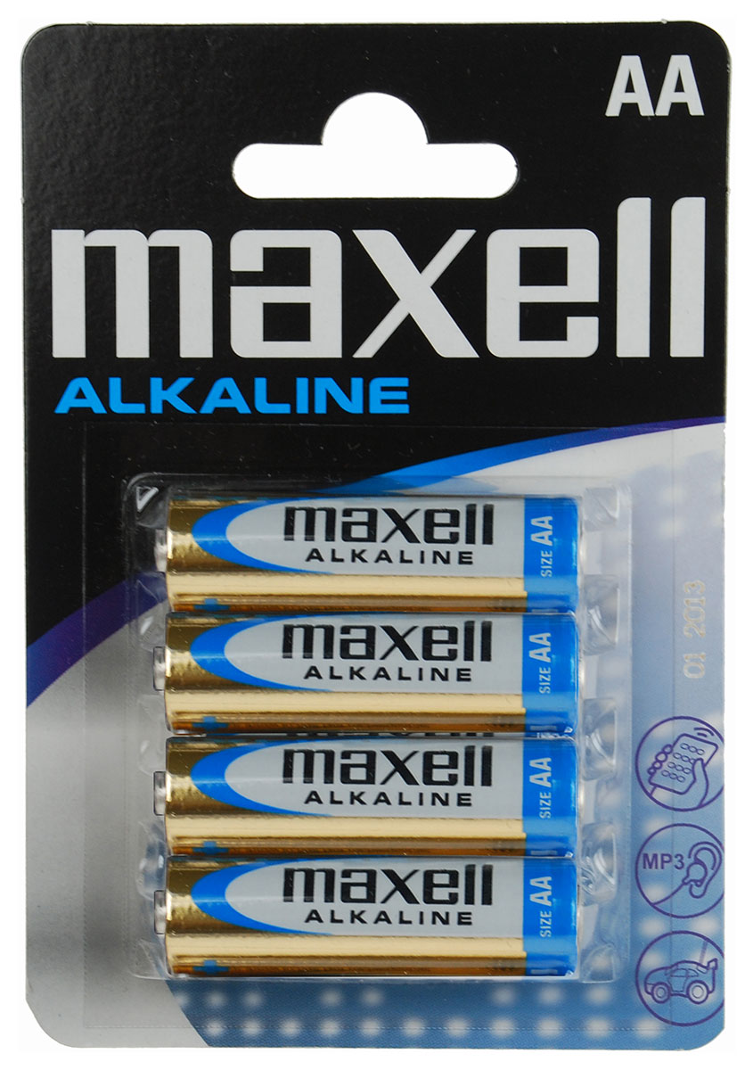 Maxell LR06 (AA) batterier 4-Pack