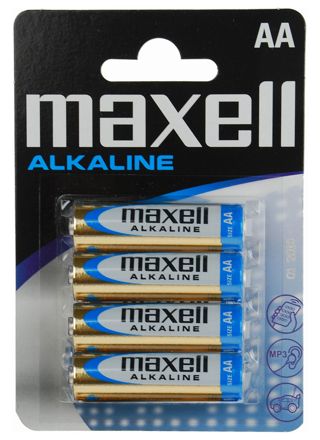 Maxell LR06 (AA) batterier 4-Pack