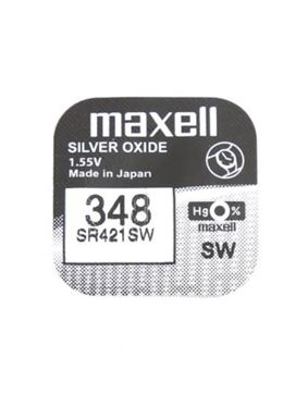 Maxell SR421SW silveroxidbatteri 348