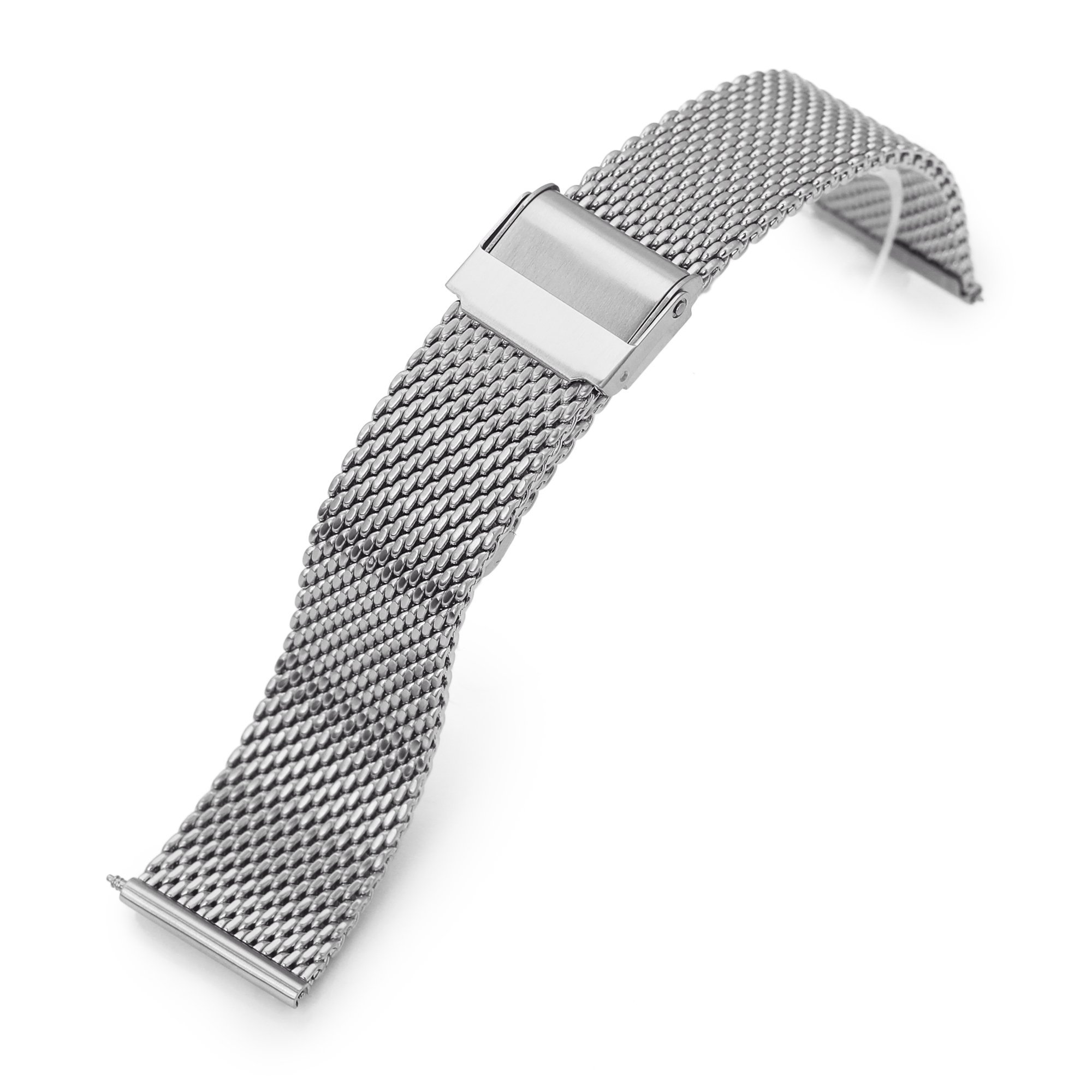 MiLTAT Tapered Milanese Mesh-armband 22mm MB2218FYB046