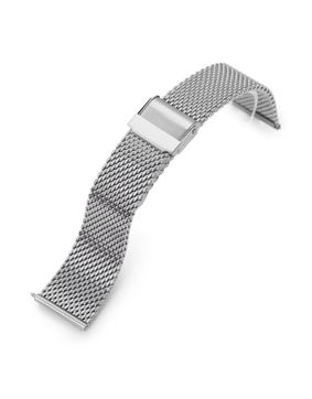 MiLTAT Tapered Milanese Mesh-armband 22mm MB2218FYB046