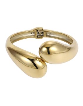 Lykken Trend guldpläterat stålarmband 6 cm