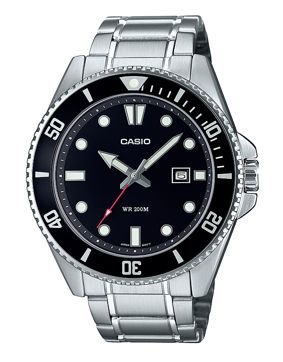 Casio Duro black steel MDV-107D-1A1VEF