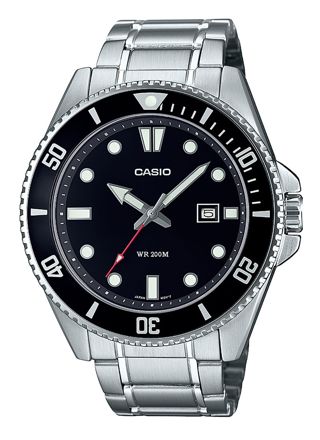 Casio Duro black steel MDV-107D-1A1VEF