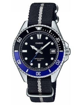 Casio Duro black and blue Batman nato MDV-10C-1A2VEF