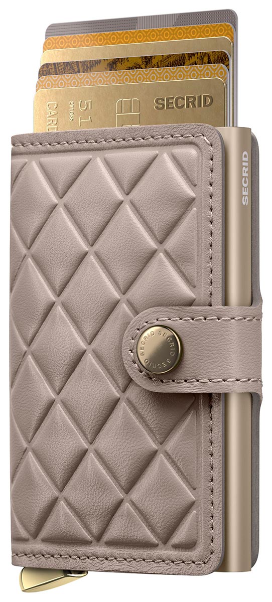 Secrid Premium Miniwallet Emboss Diamond Chalk+