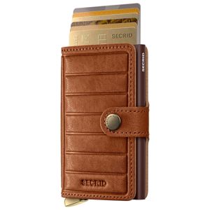 Secrid Premium Miniwallet Emboss Lines Cognac+ main product photo