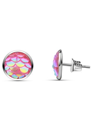 Hopeapuro Ariel 8 mm örhängen