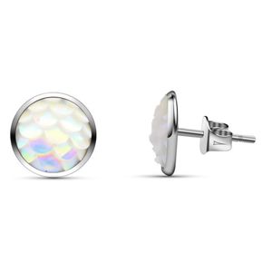 Hopeapuro Pärla 8 mm örhängen main product photo