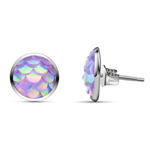 Hopeapuro sjöstjärna 10 mm örhängen main product photo