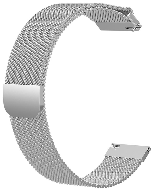Tiera silver Milanese mesh-armband 18 mm