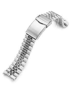MiLTAT Super-J Louis stålarmband för Seiko 63MAS SS201820B122