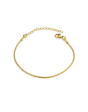 Madoww Minimal förgyllt armband 21,5 cm