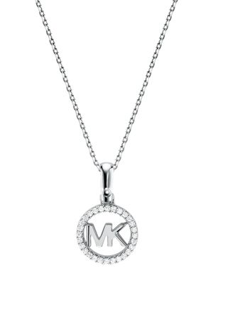 Michael Kors silver logohalsband MKC1108AN040