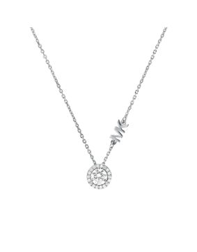 Michael Kors halo silverhalsband MKC1208AN040
