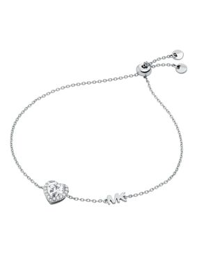 Michael Kors hjärt silverarmband MKC1518AN040