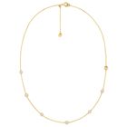 Michael Kors Premium 14K guldpläterat silverhalsband MKC1714CZ710