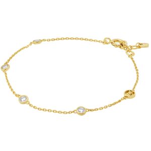 Michael Kors Premium 14K guldpläterat silverarmband MKC1716CZ710 main product photo