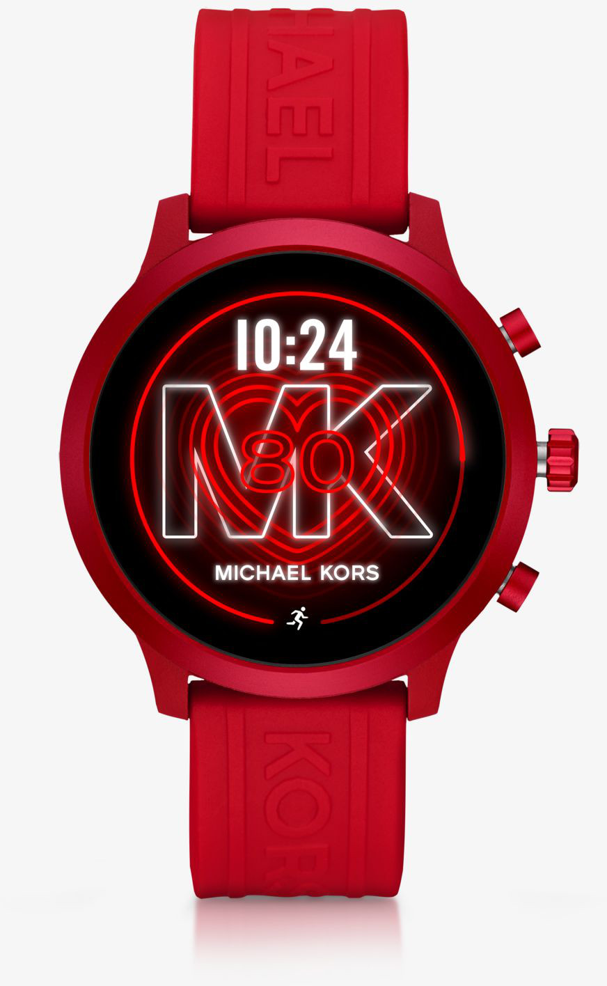 MICHAEL KORS MKT5073 赤色 スマートウォッチ Watch Michael